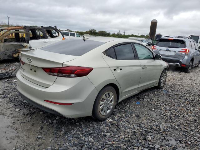 KMHD74LF3HU362764 - 2017 HYUNDAI ELANTRA SE BEIGE photo 3