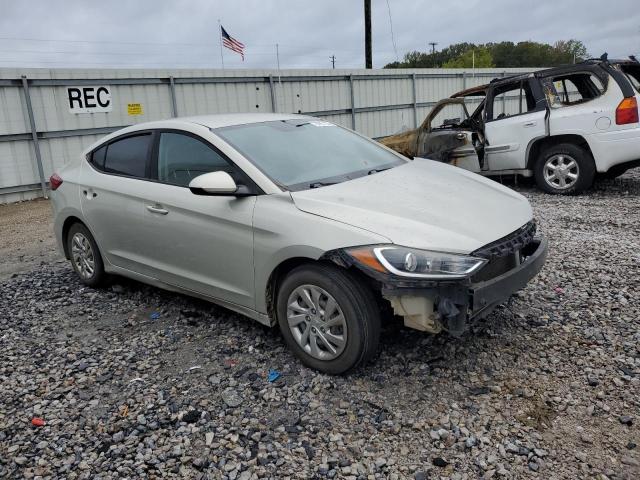 KMHD74LF3HU362764 - 2017 HYUNDAI ELANTRA SE BEIGE photo 4