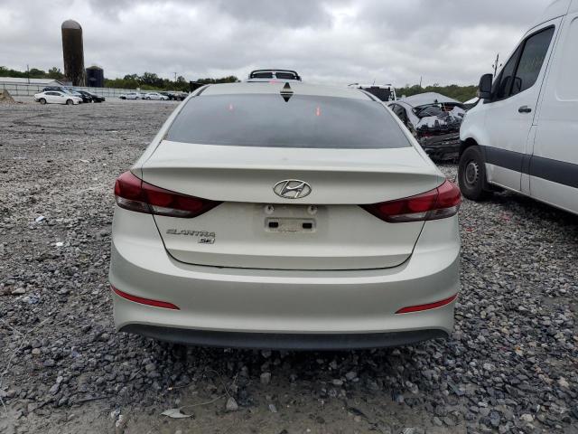 KMHD74LF3HU362764 - 2017 HYUNDAI ELANTRA SE BEIGE photo 6