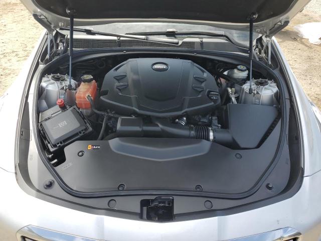 1G6AR5SS2K0100550 - 2019 CADILLAC CTS LUXURY ვერცხლისფერი ფოტო 11