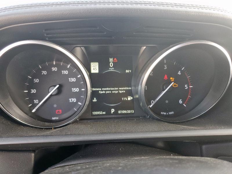 SALWR2KF5GA657337 - 2016 LAND ROVER RANGE ROVE HSE BLACK photo 9