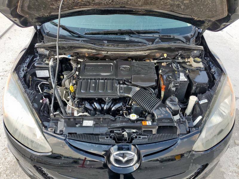 JM1DE1KY4C0134459 - 2012 MAZDA MAZDA2 黑色 照片 11