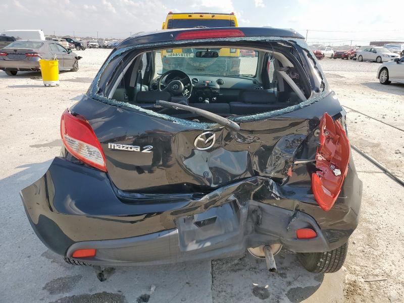 JM1DE1KY4C0134459 - 2012 MAZDA MAZDA2 黑色 照片 6