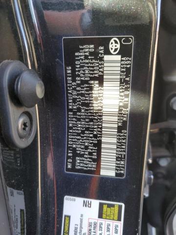 5YFP4RCEXLP025402 - 2020 TOYOTA COROLLA SE 黑色 照片 12