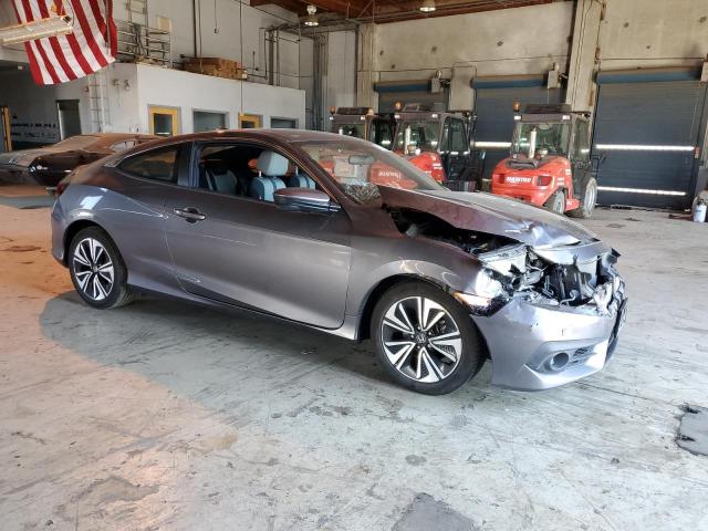 2HGFC3B35HH355233 - 2017 HONDA CIVIC EX GRAY photo 4