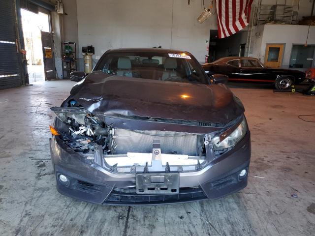 2HGFC3B35HH355233 - 2017 HONDA CIVIC EX GRAY photo 5