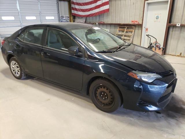 5YFBURHE3HP697053 - 2017 TOYOTA COROLLA L BLUE photo 4