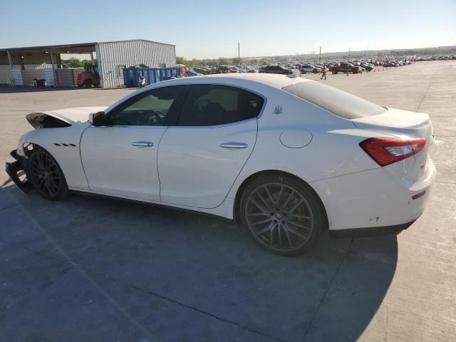 ZAM57RTA8F1132948 - 2015 MASERATI GHIBLI S WHITE photo 2