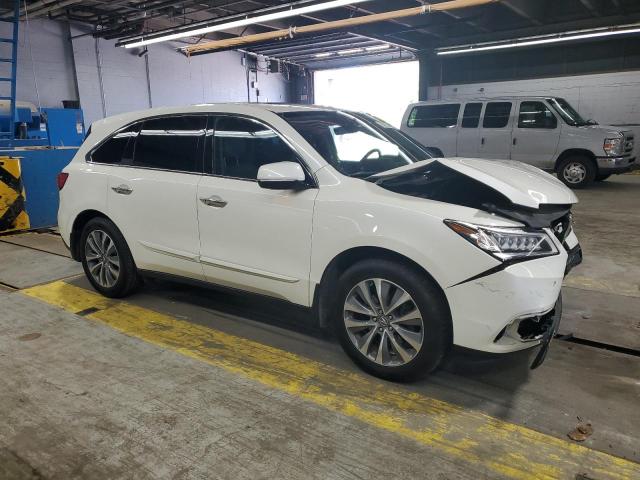 5FRYD4H44GB032997 - 2016 ACURA MDX TECHNOLOGY WHITE photo 4