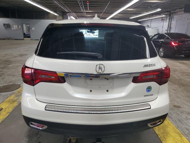 5FRYD4H44GB032997 - 2016 ACURA MDX TECHNOLOGY WHITE photo 6