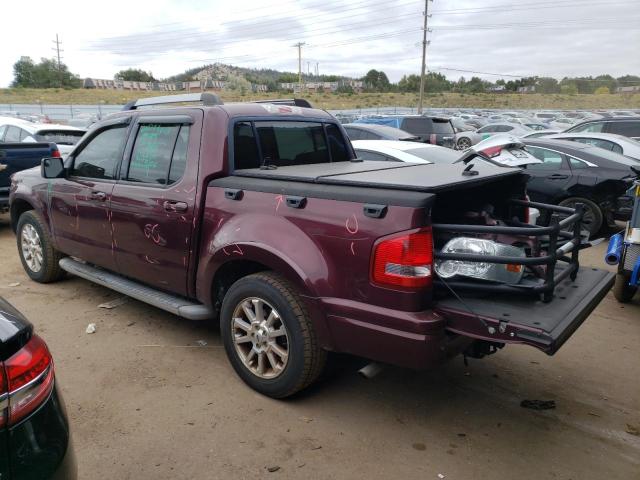 1FMEU53858UA37067 - 2008 FORD EXPLORER S LIMITED RED photo 2