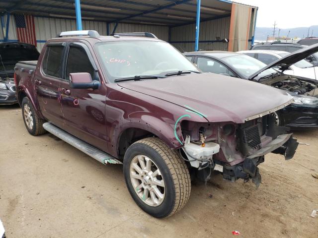 1FMEU53858UA37067 - 2008 FORD EXPLORER S LIMITED RED photo 4