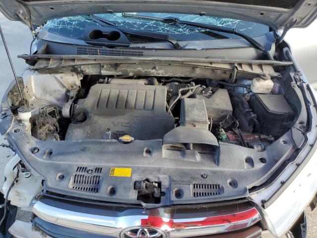 5TDKKRFH9ES022796 - 2014 TOYOTA HIGHLANDER XLE Gümüş foto 12