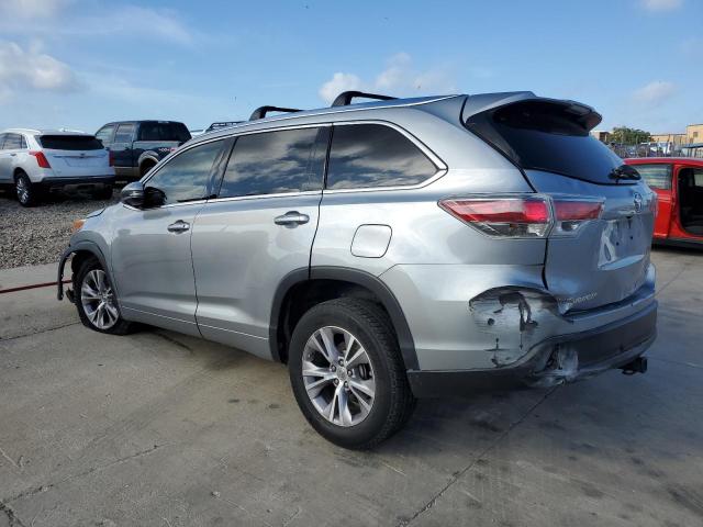 5TDKKRFH9ES022796 - 2014 TOYOTA HIGHLANDER XLE Gümüş foto 2