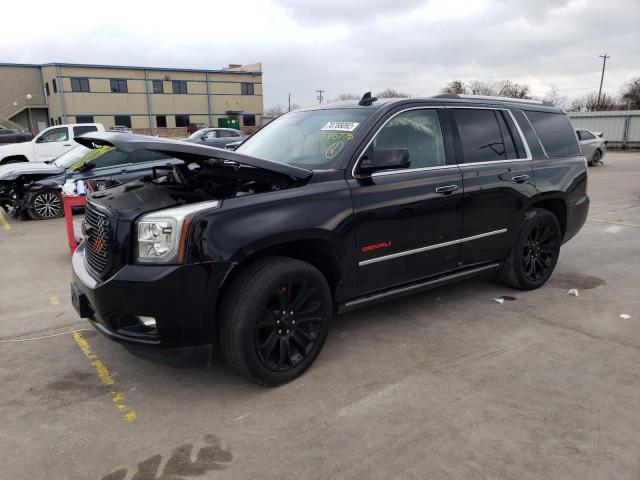 1GKS1CKJ7FR545778 - 2015 GMC YUKON DENALI BLACK photo 1