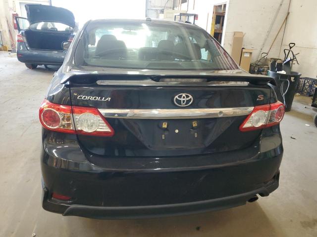 2T1BU4EE5DC923532 - 2013 TOYOTA COROLLA BASE BLACK photo 6