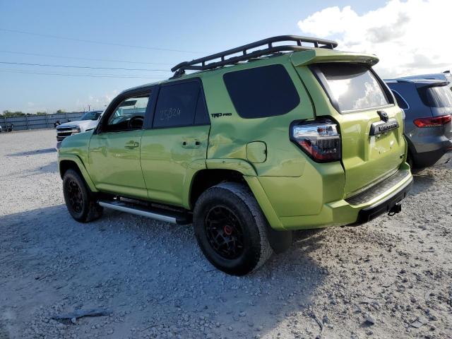 JTELU5JR1N6063605 - 2022 TOYOTA 4RUNNER SR5 PREMIUM GREEN photo 2