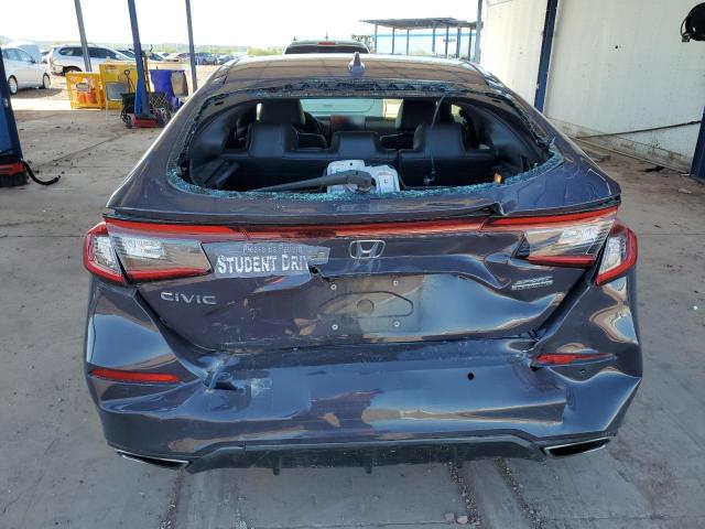 19XFL1H80NE018532 - 2022 HONDA CIVIC SPORT TOURING GRAY photo 6