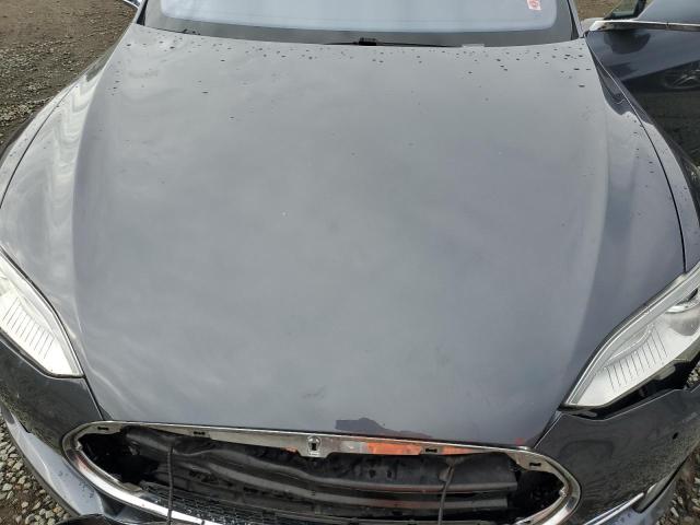 5YJSA1E22GF131139 - 2016 TESLA MODEL S CHARCOAL photo 11