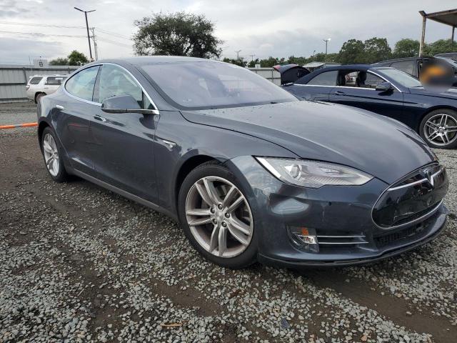 5YJSA1E22GF131139 - 2016 TESLA MODEL S CHARCOAL photo 4