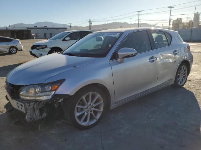 JTHKD5BH0D2162698 - 2013 LEXUS CT 200 SILVER photo 1