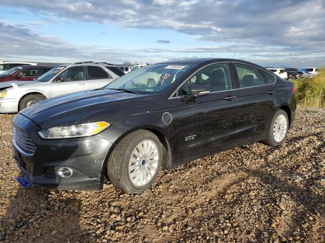 3FA6P0SU7DR309949 - 2013 FORD FUSION TITANIUM PHEV BLACK photo 1