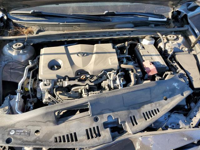 4T1B11HK2KU803093 - 2019 TOYOTA CAMRY L ნაცრისფერი ფოტო 11