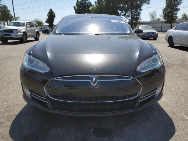 5YJSA1H10EFP36311 - 2014 TESLA MODEL S BLACK photo 5