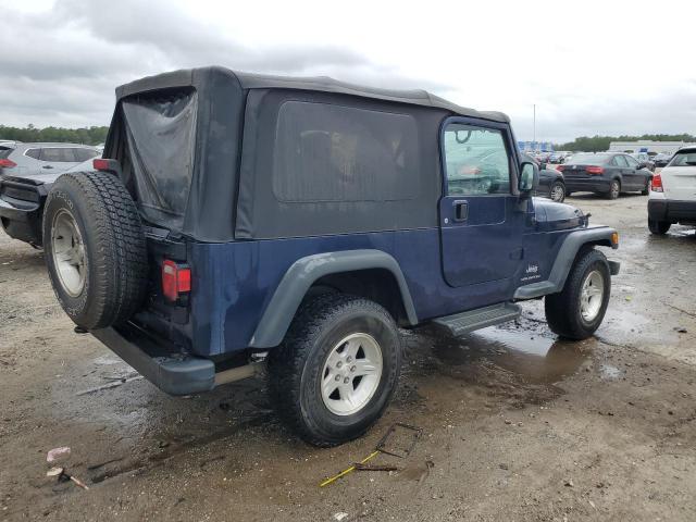 1J4FA44S95P335275 - 2005 JEEP WRANGLER / UNLIMITED BLUE photo 3