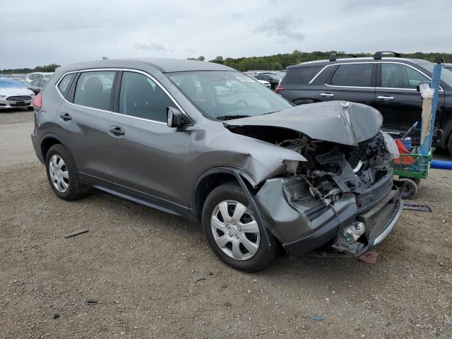 KNMAT2MV6HP554112 - 2017 NISSAN ROGUE S GRAY photo 4