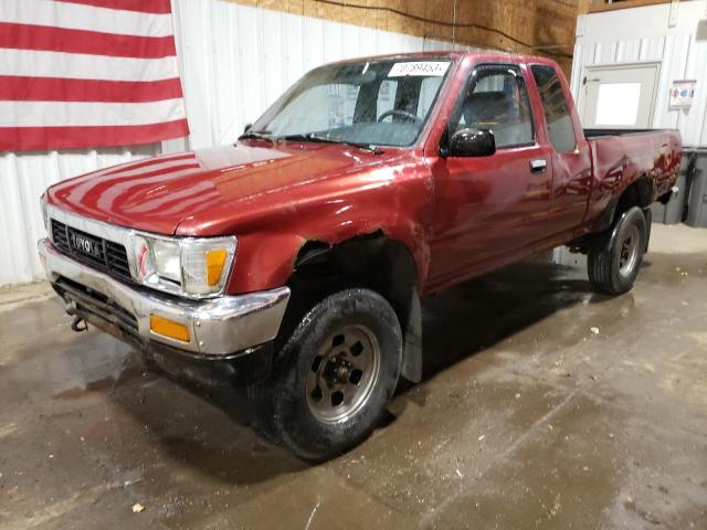 JT4VN13D7L0014980 - 1990 TOYOTA PICKUP 1/2 TON EXTRA LONG WHEELBASE DLX RED photo 1