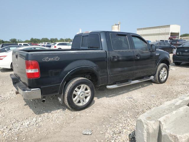 1FTPW14564FA37923 - 2004 FORD F150 SUPERCREW BLACK photo 3