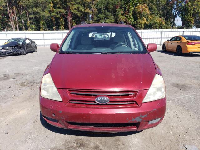 KNDMB233566097831 - 2006 KIA SEDONA EX RED photo 5