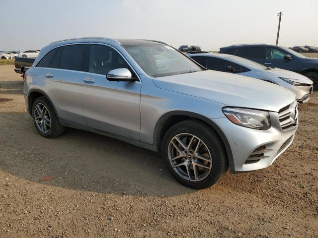 WDC0G4KB0JV038442 - 2018 MERCEDES-BENZ GLC 300 4MATIC GRAY photo 4