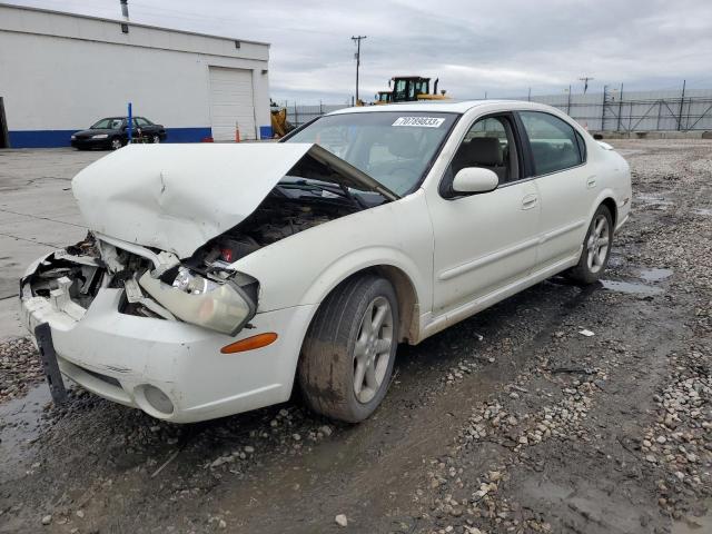 JN1DA31D33T500581 - 2003 NISSAN MAXIMA GLE WHITE photo 1