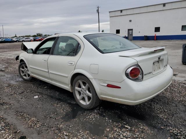 JN1DA31D33T500581 - 2003 NISSAN MAXIMA GLE WHITE photo 2