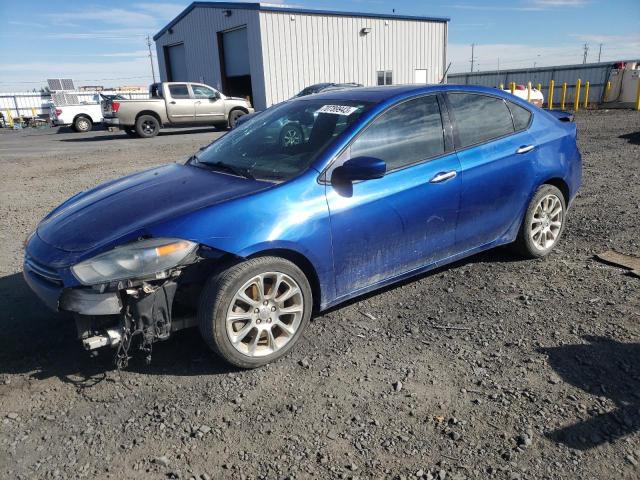 1C3CDFCH1DD337723 - 2013 DODGE DART LIMITED BLUE photo 1