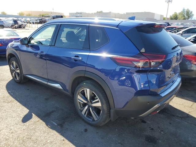 JN8BT3CAXNW042271 - 2022 NISSAN ROGUE SL BLUE photo 2