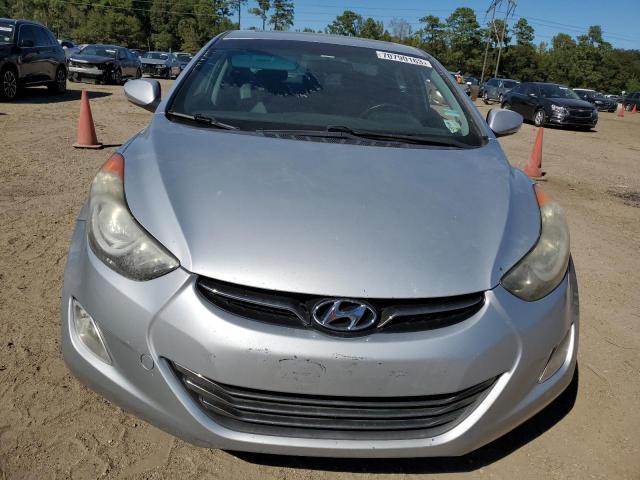 5NPDH4AE1CH098247 - 2012 HYUNDAI ELANTRA GLS SILVER photo 5