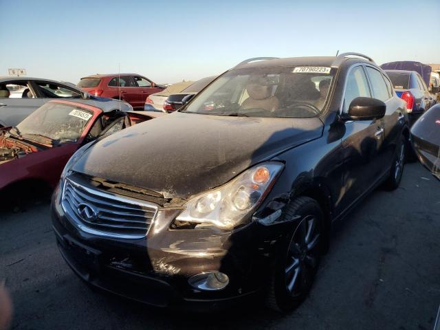 JN1BJ0HP3DM430260 - 2013 INFINITI EX37 BASE BLACK photo 1