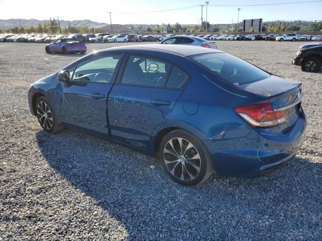 2HGFB6E55DH710221 - 2013 HONDA CIVIC SI BLUE photo 2