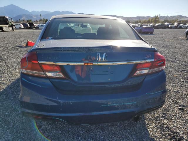 2HGFB6E55DH710221 - 2013 HONDA CIVIC SI BLUE photo 6