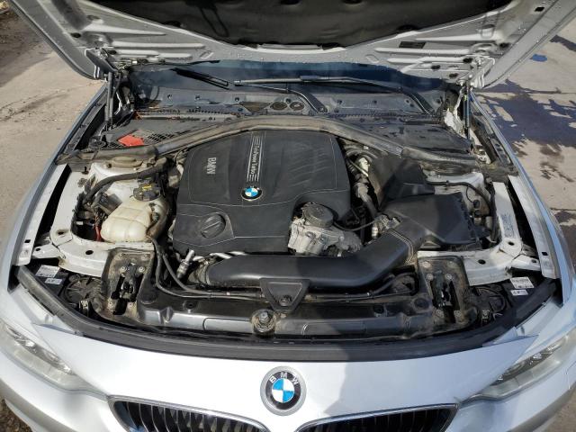 WBA3R5C59EF785224 - 2014 BMW 435 XI SILVER photo 11