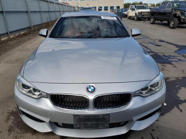 WBA3R5C59EF785224 - 2014 BMW 435 XI SILVER photo 5