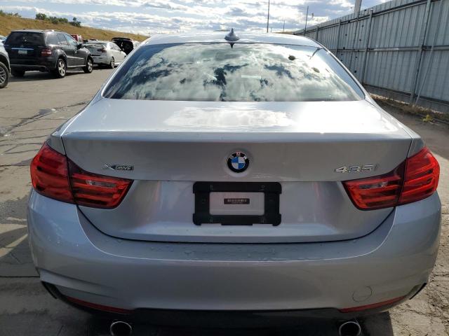 WBA3R5C59EF785224 - 2014 BMW 435 XI SILVER photo 6