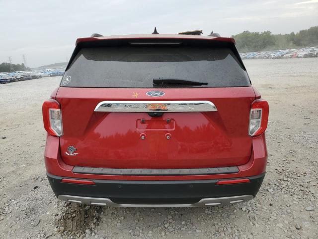 1FMSK7DH9NGA13383 - 2022 FORD EXPLORER XLT RED photo 6