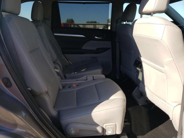 5TDJKRFH7ES026681 - 2014 TOYOTA HIGHLANDER XLE Boz foto 10