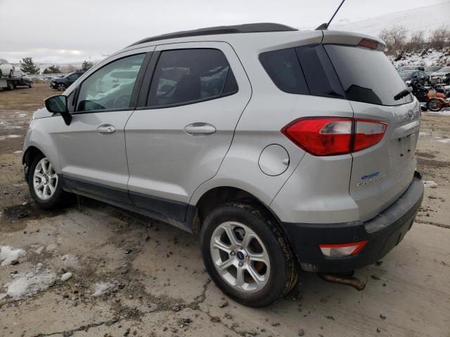 MAJ6P1UL0JC237898 - 2018 FORD ECOSPORT SE Srebrny zdjęcie 2