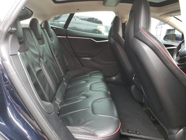 5YJSA1DP1DFP06940 - 2013 TESLA MODEL S Կապույտ լուսանկար 10