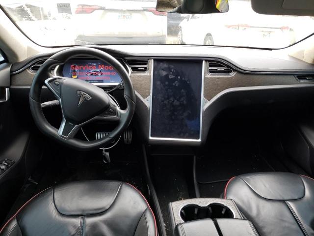 5YJSA1DP1DFP06940 - 2013 TESLA MODEL S Կապույտ լուսանկար 8